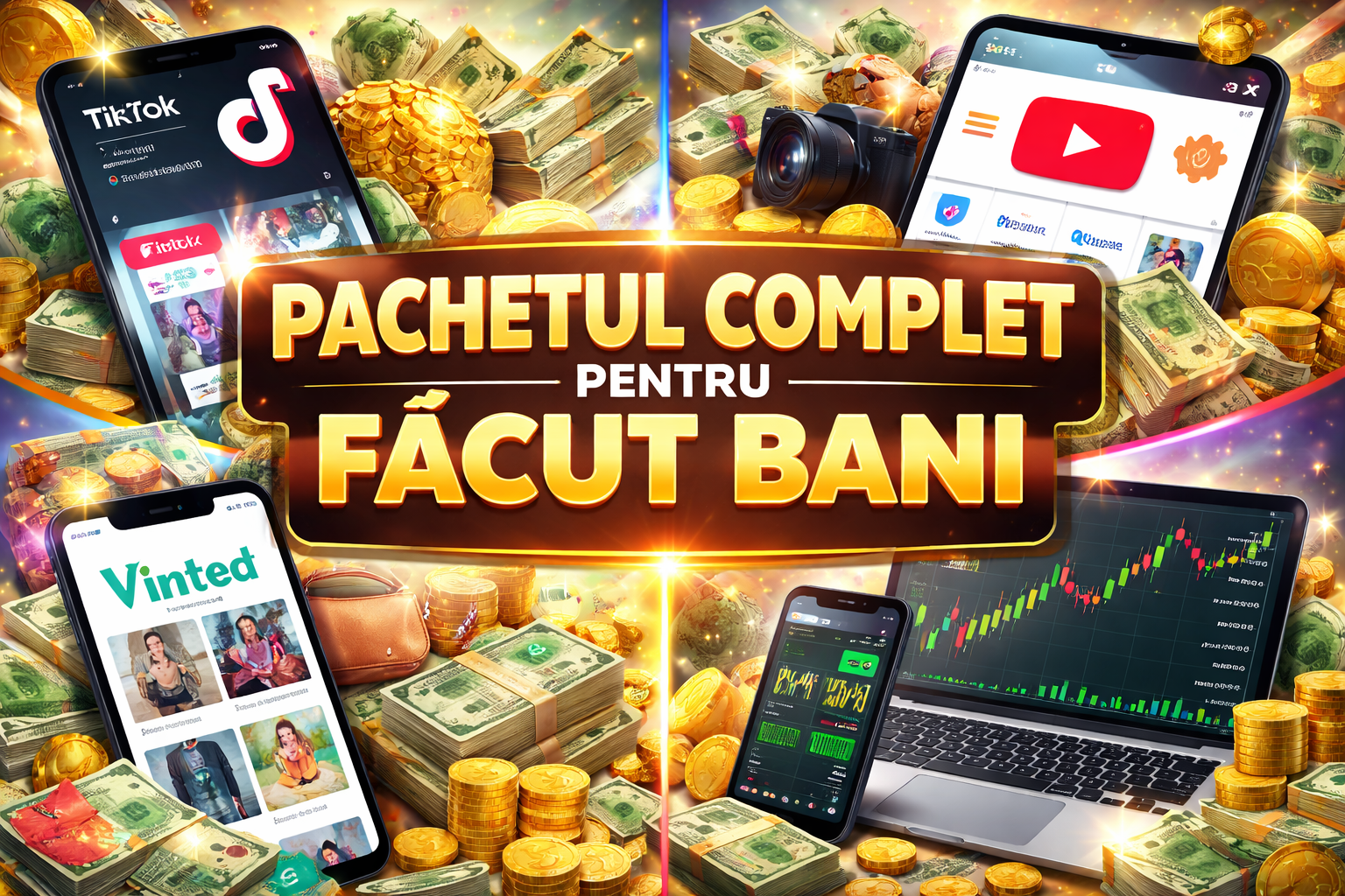 Pachetul Total – Toate Metodele de Făcut Bani